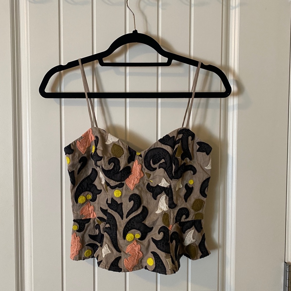 Banana Republic Peplum Corset 0P